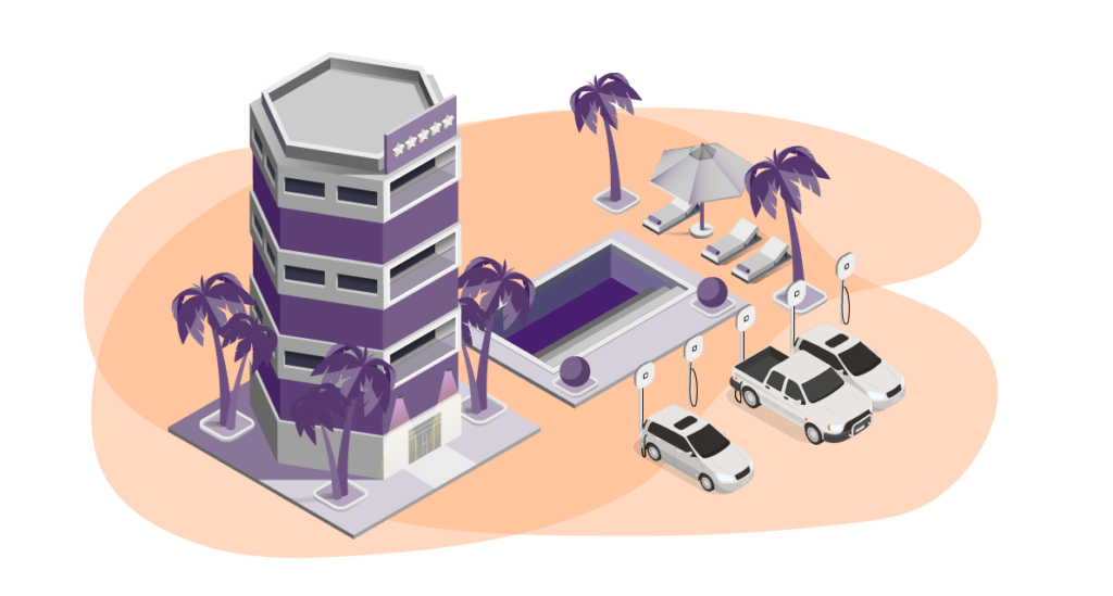 blog - installing public ev chargers - ev charger at hotels - ev charging station hospitality - hotel ev charging stations - keep your clients happy with ev charging stations at your hotel - benefits of ev chargers at hotels