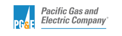 Government funding for electric vehicle charging stations - Noodoe incentives eligible and approved - PG&E pacific gas and electric company ev charging incentive logo
