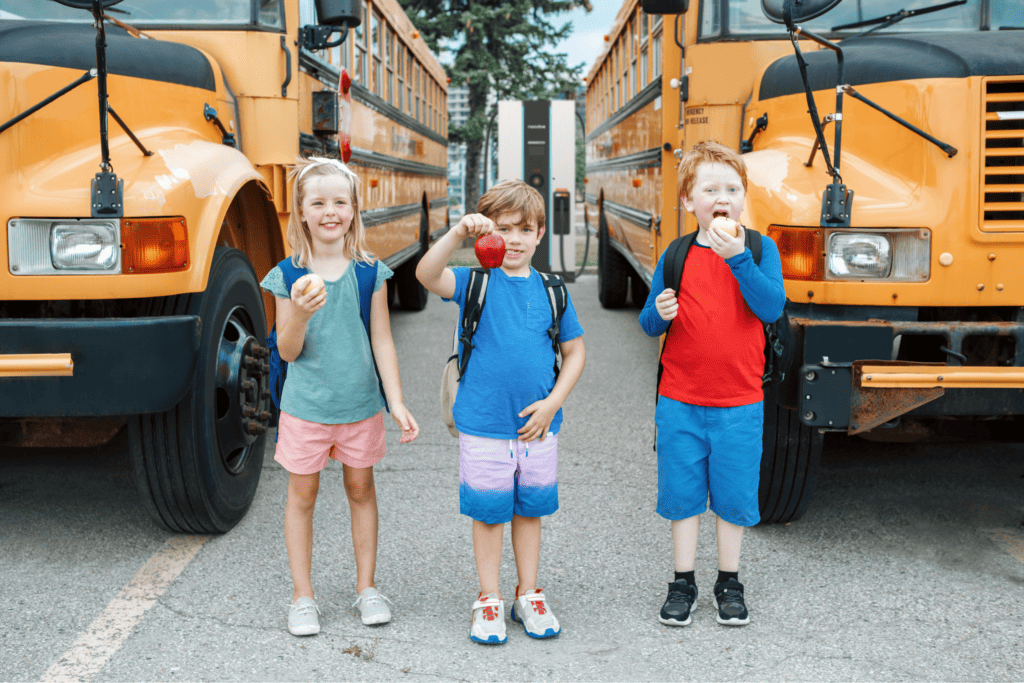 ev charger rebate in the US - ev charging station incentives - government fundings for electric vehicle charging stations - installing ev charger at your school - school bus fleet - epa clean school buses - clean buses - green bus